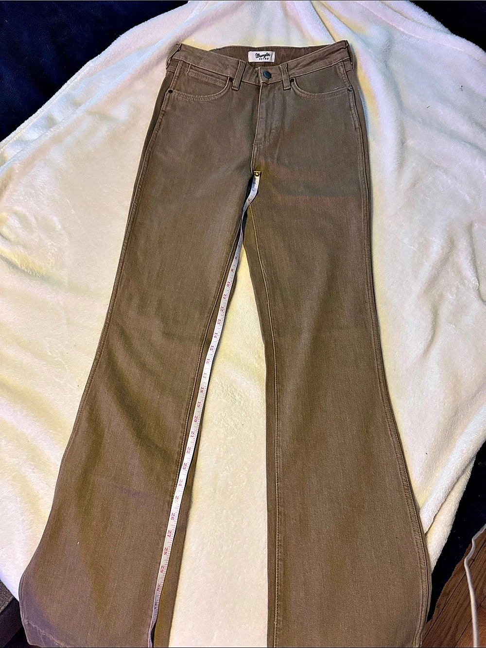 Wrangler Retro Bootcut Jeans in Brown Waist 29 x 36